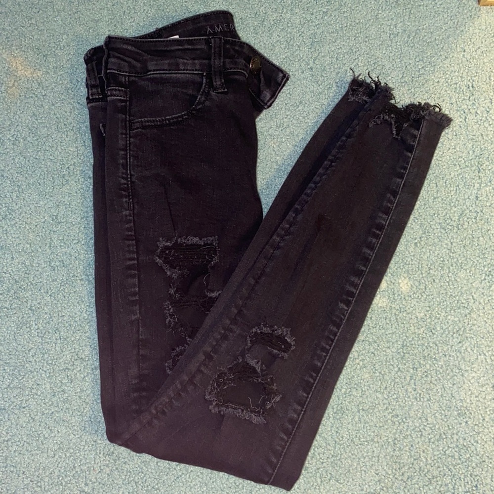 American eagle black jeans